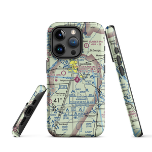 Greater Kankakee Airport (IKK) VFR Sectional  Tough iPhone Case