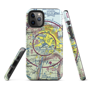 Greater Rochester International Airport (ROC) VFR Sectional  Tough iPhone Case