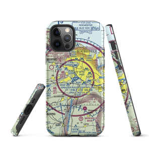 Greater Rochester International Airport (ROC) VFR Sectional  Tough iPhone Case