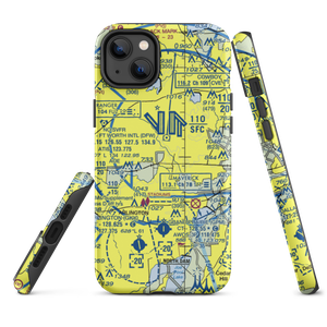 Greater Southwest International Airport-Amon Carter Field (GSW) VFR Sectional  Tough iPhone Case