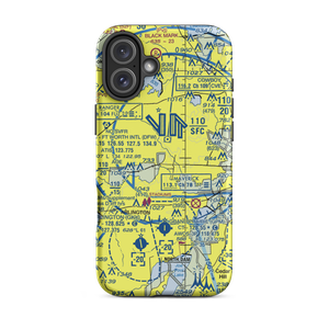 Greater Southwest International Airport-Amon Carter Field (GSW) VFR Sectional  Tough iPhone Case