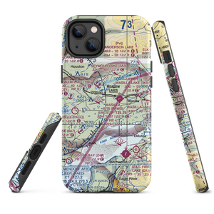 Grebe Lake Airport (AK45) VFR Sectional  Tough iPhone Case