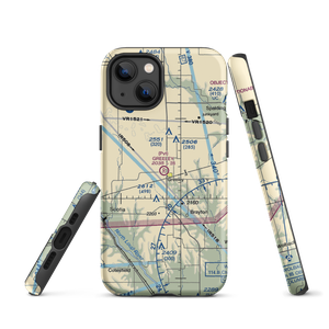 Greeley Municipal Airport (NE46) VFR Sectional  Tough iPhone Case