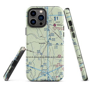 Green Acres Airport (12MS) VFR Sectional  Tough iPhone Case