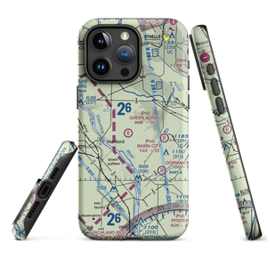 Green Acres Airport (6WA3) VFR Sectional  Tough iPhone Case