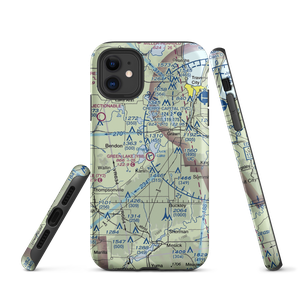 Green Lake Airport (Y88) VFR Sectional  Tough iPhone Case