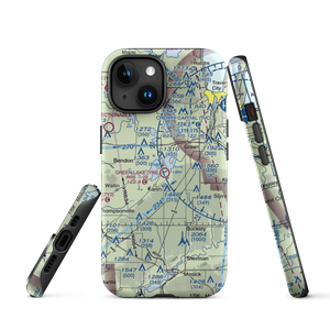 Green Lake Airport (Y88) VFR Sectional  Tough iPhone Case