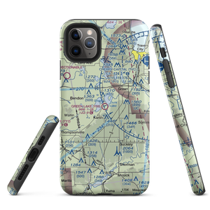 Green Lake Airport (Y88) VFR Sectional  Tough iPhone Case