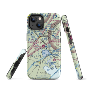 Green Lake Ranch Airport (69TX) VFR Sectional  Tough iPhone Case