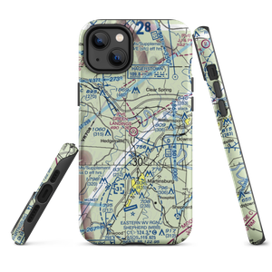 Green Landings Airport (WV22) VFR Sectional  Tough iPhone Case