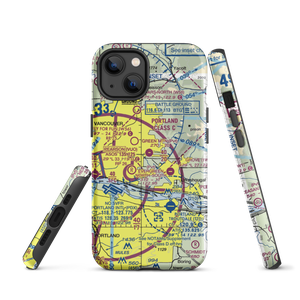 Green Mountain STOLport (WA67) VFR Sectional  Tough iPhone Case