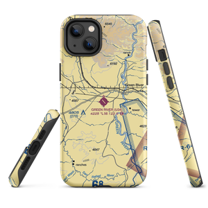 Green River Municipal Airport (U34) VFR Sectional  Tough iPhone Case