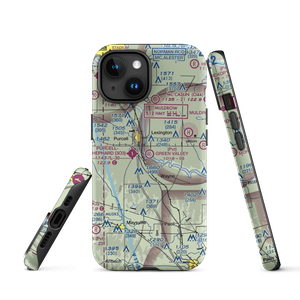 Green Valley Farms Airport (OK64) VFR Sectional  Tough iPhone Case