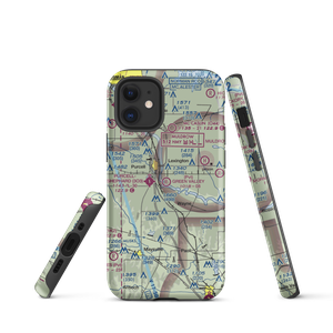 Green Valley Farms Airport (OK64) VFR Sectional  Tough iPhone Case