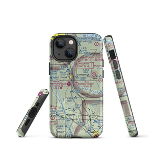 Green Valley Farms Airport (OK64) VFR Sectional  Tough iPhone Case