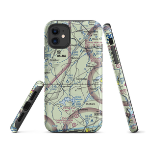 Greenfield Hill Airport (ME70) VFR Sectional  Tough iPhone Case