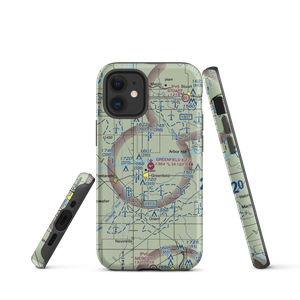 Greenfield Municipal Airport (GFZ) VFR Sectional  Tough iPhone Case