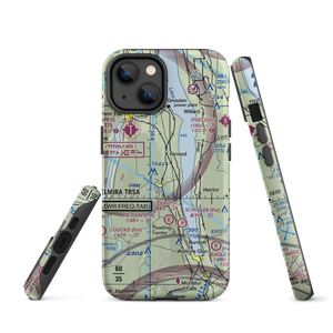 Greenlawn Farm Airport (38NY) VFR Sectional  Tough iPhone Case