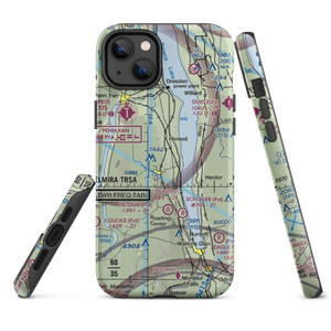 Greenlawn Farm Airport (38NY) VFR Sectional  Tough iPhone Case