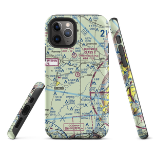 Greenridge RLA Restricted Landing Area (IN14) VFR Sectional  Tough iPhone Case