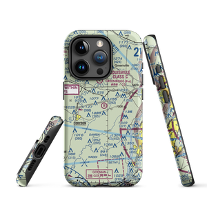 Greenridge RLA Restricted Landing Area (IN14) VFR Sectional  Tough iPhone Case