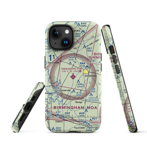 Greensboro Municipal Airport (7A0) VFR Sectional  Tough iPhone Case