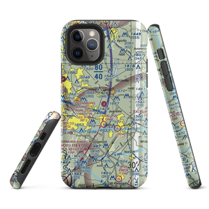 Greensburg Jeannette Regional Airport (5G8) VFR Sectional  Tough iPhone Case