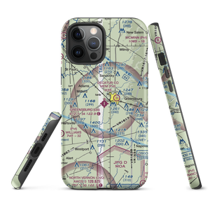 Greensburg Municipal Airport (I34) VFR Sectional  Tough iPhone Case