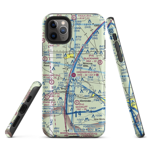 Greensfield Airport (M71) VFR Sectional  Tough iPhone Case