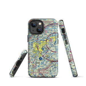 Greenville Downtown Airport (GMU) VFR Sectional  Tough iPhone Case