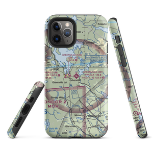 Greenville Municipal Airport (3B1) VFR Sectional  Tough iPhone Case