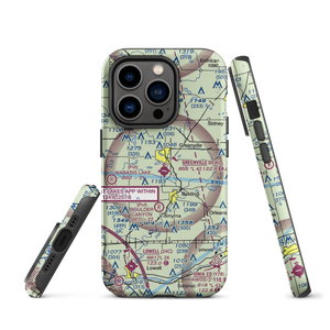 Greenville Municipal Airport (6D6) VFR Sectional  Tough iPhone Case