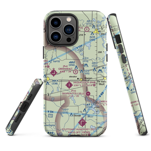 Greenwalt Company Airport (AR10) VFR Sectional  Tough iPhone Case