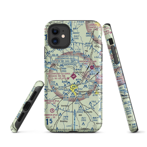 Greenwood County Airport (GRD) VFR Sectional  Tough iPhone Case