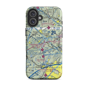 Greenwood Lake Seaplane Base (6NJ7) VFR Sectional  Tough iPhone Case