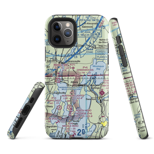 Greenwoods Airfield (VT38) VFR Sectional  Tough iPhone Case