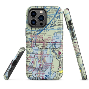 Greenwoods Airfield (VT38) VFR Sectional  Tough iPhone Case