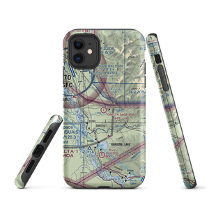 Greg'n Sage Airport (AK41) VFR Sectional  Tough iPhone Case