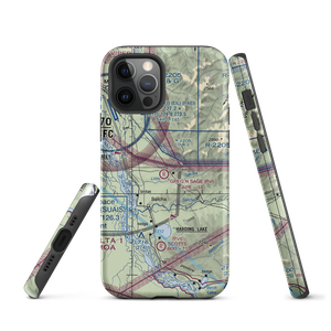 Greg'n Sage Airport (AK41) VFR Sectional  Tough iPhone Case