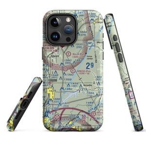 Gregg Airport (7OK1) VFR Sectional  Tough iPhone Case