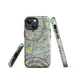 Gregg Airport (7OK1) VFR Sectional  Tough iPhone Case