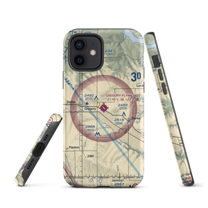 Gregory Municipal Airport - Flynn Field (9D1) VFR Sectional  Tough iPhone Case