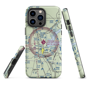 Grenada Municipal Airport (GNF) VFR Sectional  Tough iPhone Case