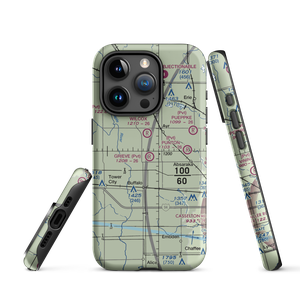 Grieve Airport (ND59) VFR Sectional  Tough iPhone Case