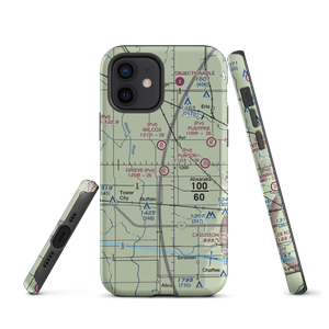 Grieve Airport (ND59) VFR Sectional  Tough iPhone Case