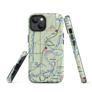Griffin Agricultural Airport (24AR) VFR Sectional  Tough iPhone Case
