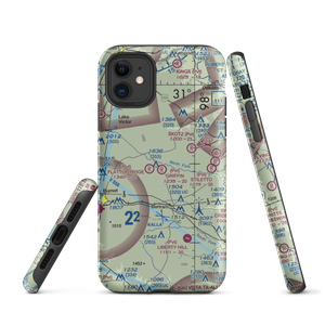 Griffin Airport (12TX) VFR Sectional  Tough iPhone Case