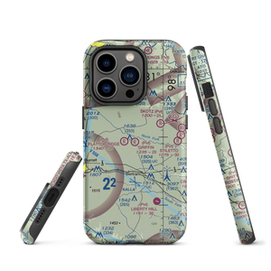 Griffin Airport (12TX) VFR Sectional  Tough iPhone Case