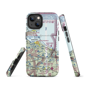 Griffing Sandusky Airport (SKY) VFR Sectional  Tough iPhone Case