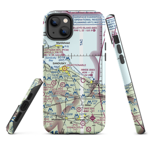 Griffing Sandusky Airport (SKY) VFR Sectional  Tough iPhone Case